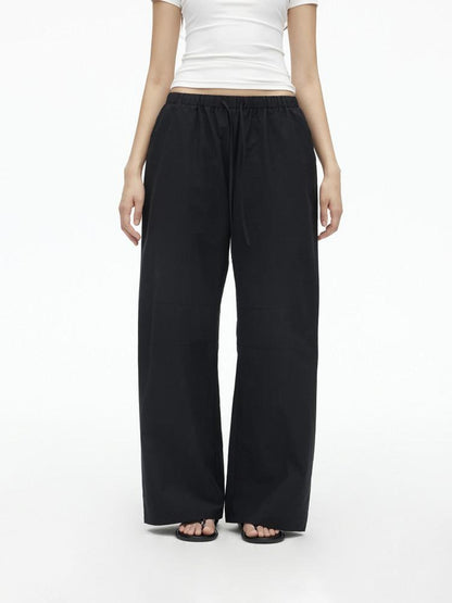 AFTADAWN Relaxed Pleated Split Scimitar Women&
