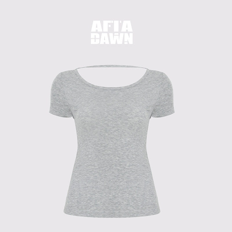 AFTADAWN_Reversible_Pleated_Scoop_Neck_Slim_Women&