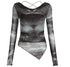 AFTADAWN_Sheer_Mesh_Blouse_With_Flounced_Hem_Skirt_Set_MISSTT