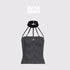 AFTADAWN_Silver_Foil_Embroidered_Halter_Slim_Women&