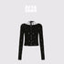 AFTADAWN_Silver_Foil_Print_Bow_Tie_Removable_Straps_Women&