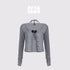AFTADAWN_Silver_Foil_Print_Bow_Tie_Removable_Straps_Women&