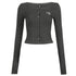 AFTADAWN_Silver_Polka_Dot_Knit_Buttoned_Women&