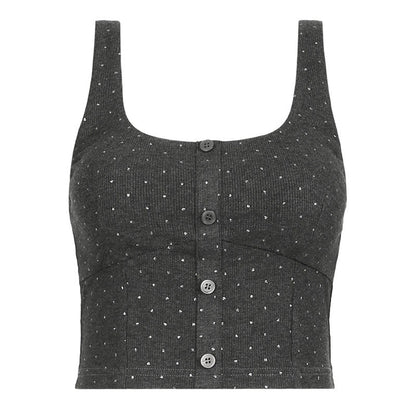 AFTADAWN_Silver_Polka_Dot_Knit_Buttoned_Women&