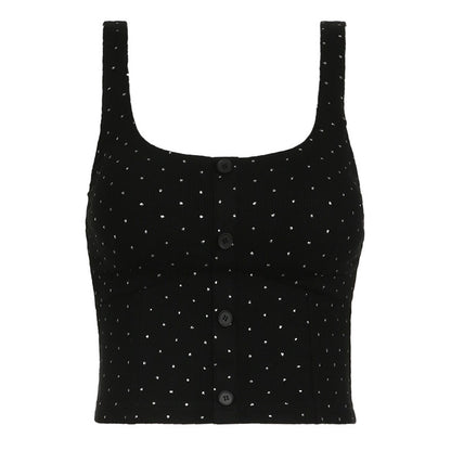 AFTADAWN_Silver_Polka_Dot_Knit_Buttoned_Women&