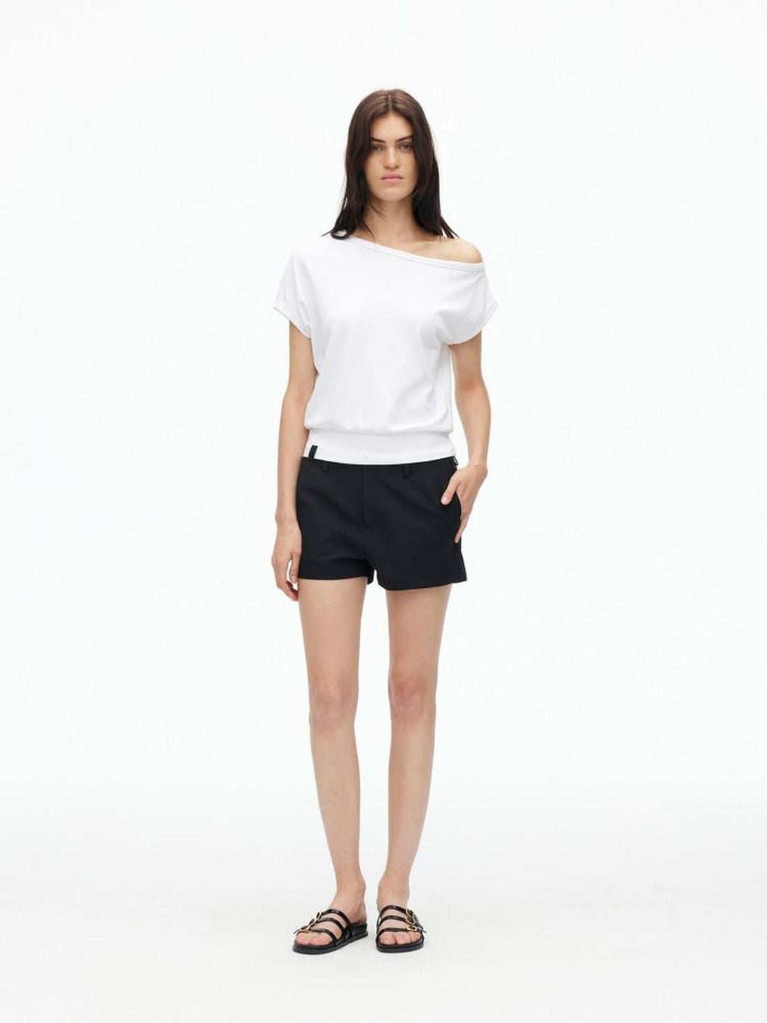 AFTADAWN Slim High Density Bamboo Micro Stretch Pocket Women&