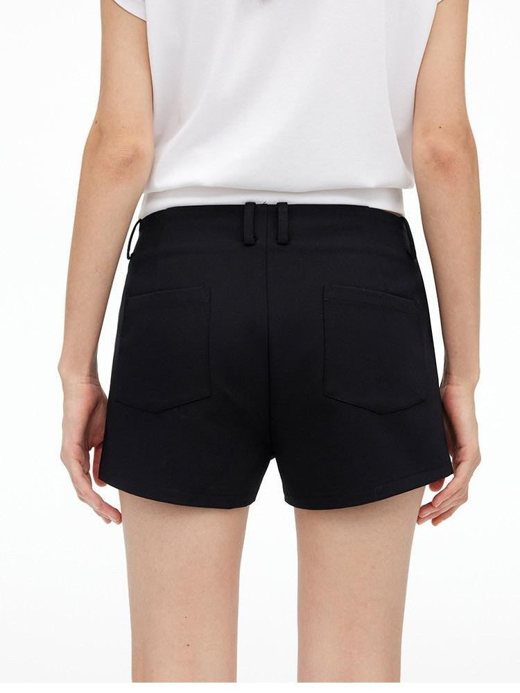 AFTADAWN Slim High Density Bamboo Micro Stretch Pocket Women&