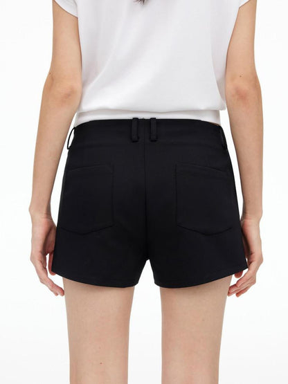 AFTADAWN Slim High Density Bamboo Micro Stretch Pocket Women&