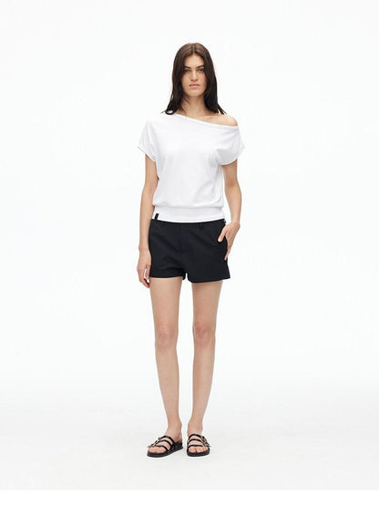 AFTADAWN Slim High Density Bamboo Micro Stretch Pocket Women&