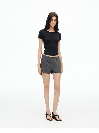 AFTADAWN Slim High Density Bamboo Micro Stretch Pocket Women&