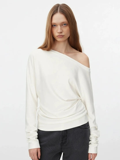 Soft Cotton Layered Slouchy T-shirt T-shirt