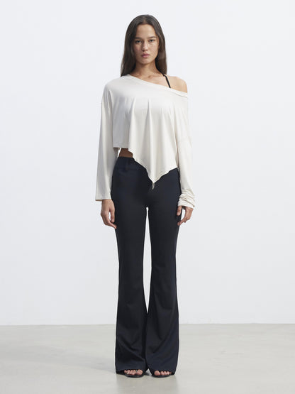 AFTADAWN Soft Touch Shaping Mid Rise Micro Flare Women&