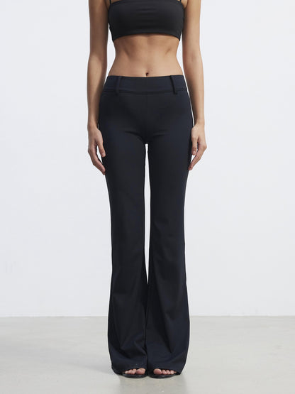 AFTADAWN Soft Touch Shaping Mid Rise Micro Flare Women&