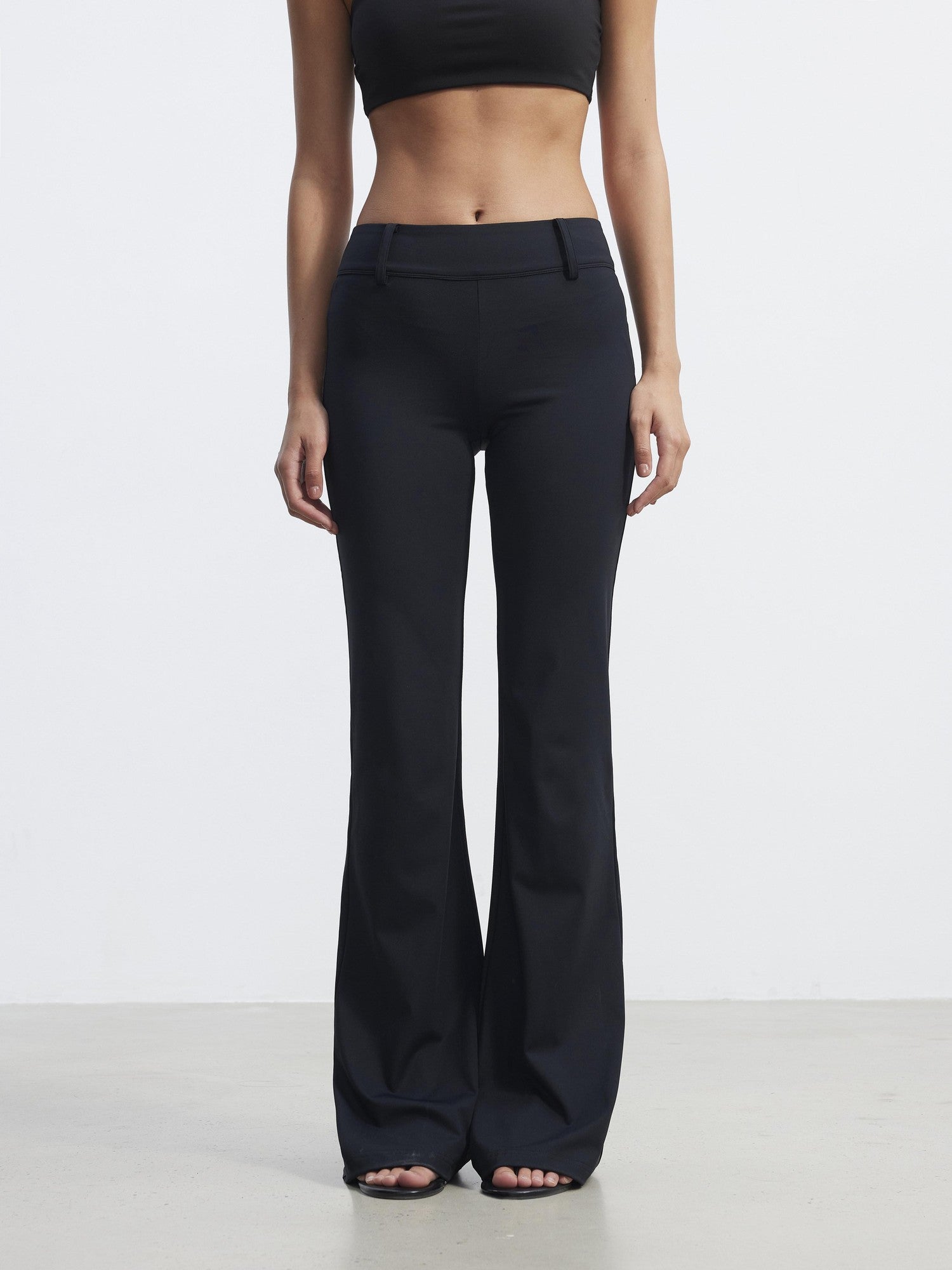 AFTADAWN Soft Touch Shaping Mid Rise Micro Flare Women&