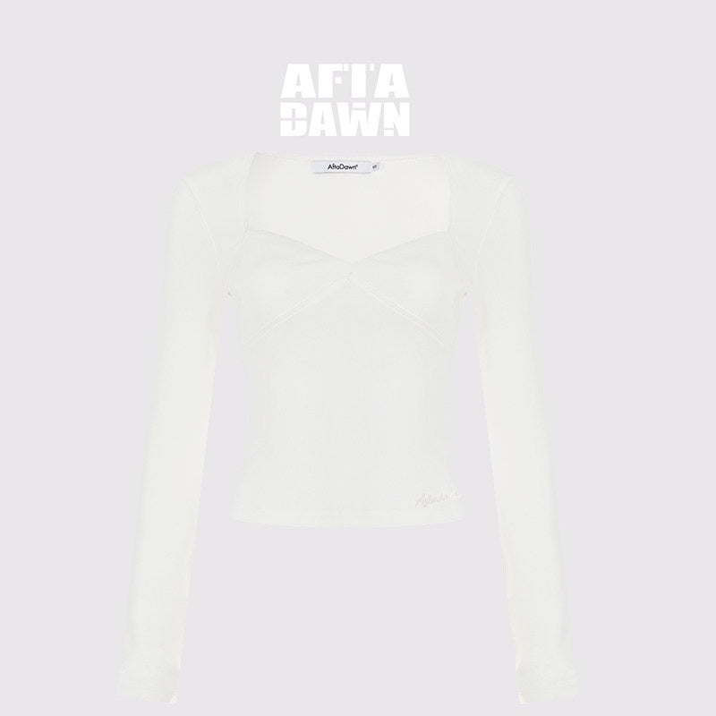 AFTADAWN_Soft_Touch_Square_Neck_Slim_Cropped_Women&