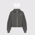 AFTADAWN_Solid_Hooded_Zip_Jacket_Micro_Flare_Pants_Women&