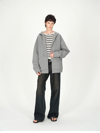 AFTADAWN Striped Colorblock Henley Layered Women&