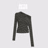 AFTADAWN_Striped_Stacked_Neck_Asymmetric_Two_Way_Long_Sleeve_T-shirt_MISSTT