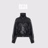 AFTADAWN_Structured_Crackle_Texture_Lapel_Padded_Women&