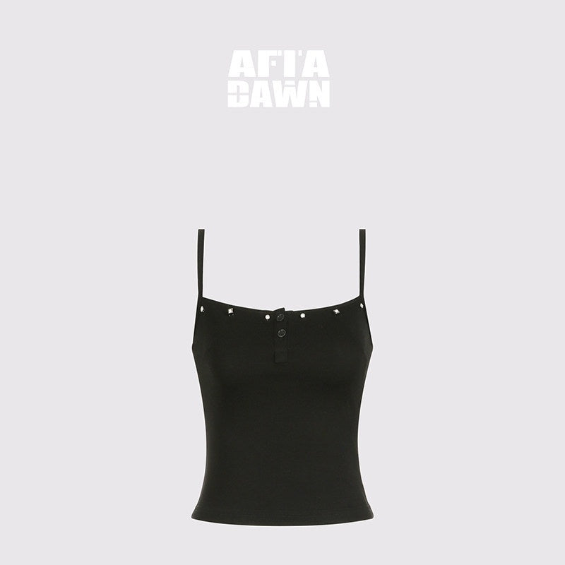 AFTADAWN_Studded_Cami_Micro_Flare_High_Stretch_Pants_Women&