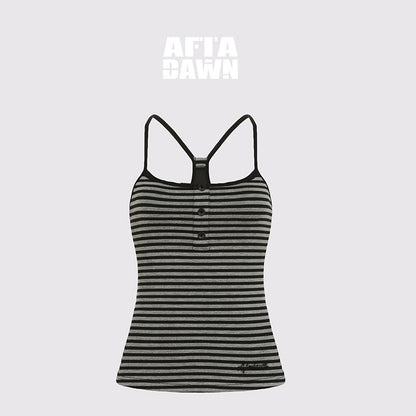 AFTADAWN_Textured_Striped_Backless_Racerback_Women&