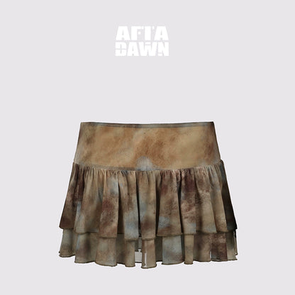 AFTADAWN_Tie_Dye_Sheer_Mesh_Top_Flounced_Hem_Skirt_Set_MISSTT