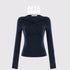 AFTADAWN_Twist_Knot_Pleated_Cutout_Slim_Fit_Women&