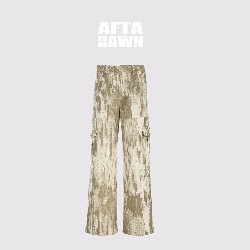 AFTADAWN_Two_Tone_Layered_Tank_Top_&amp;_Distressed_Cargo_Pants_Set_MISSTT