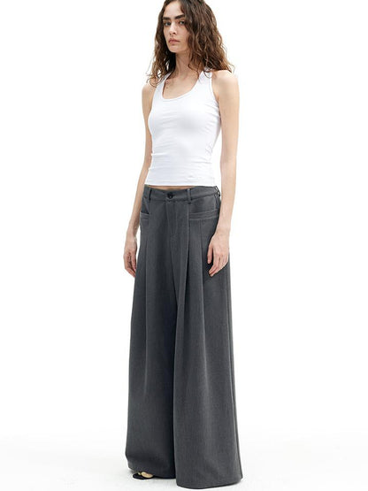 AFTADAWN U Back Twist Knot Tank Top