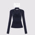 AFTADAWN_V-Neck_Hollow-Out_Slim_Fit_Long_Sleeve_Top_MISSTT