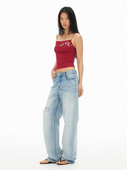 AFTADAWN Vertical Ribbed Shell Button Women&