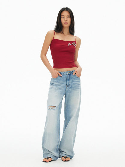 AFTADAWN Vertical Ribbed Shell Button Women&