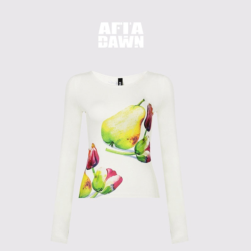AFTADAWN_Vintage_Floral_Print_Slim_Fit_Women&