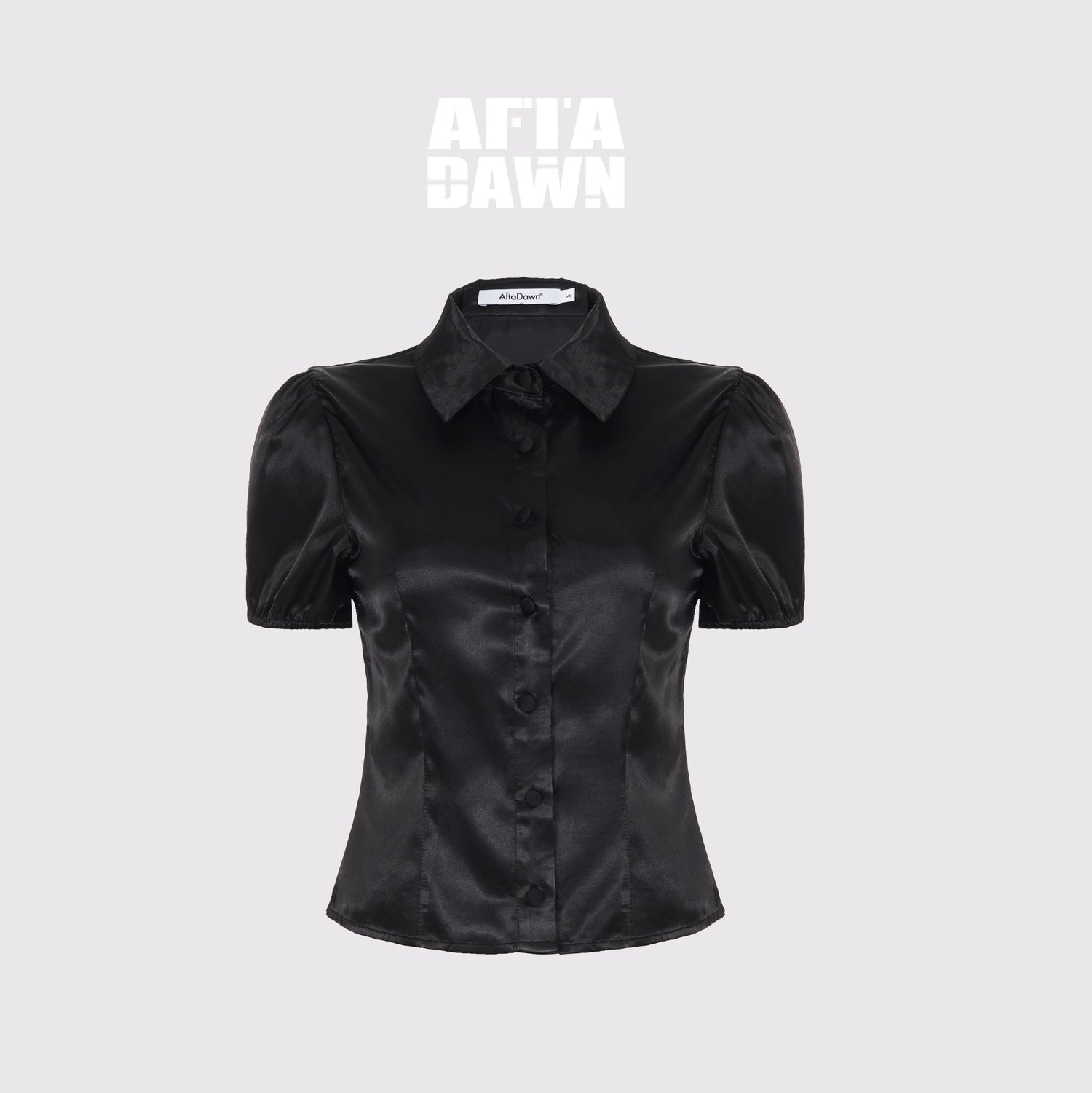 AFTADAWN_Vintage_Puff_Sleeve_Cinched_Waist_Women&