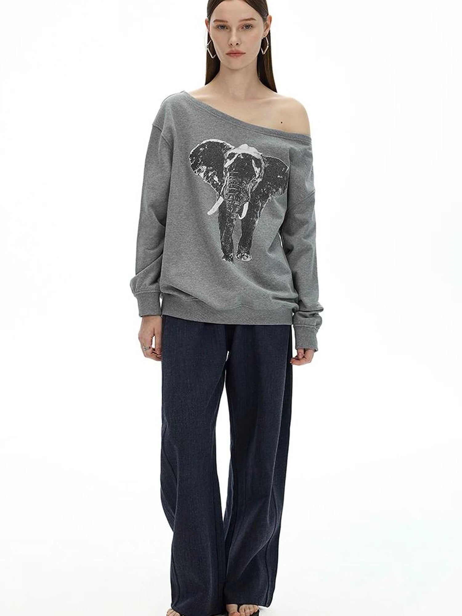 Vintage Twill Straight Leg Cargo Trousers