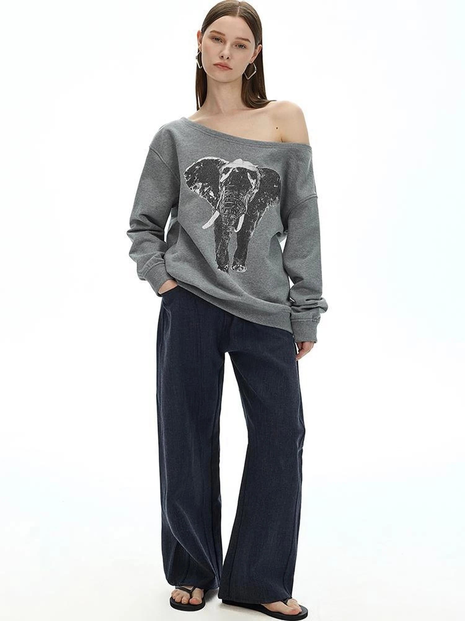 Vintage Twill Straight Leg Cargo Trousers