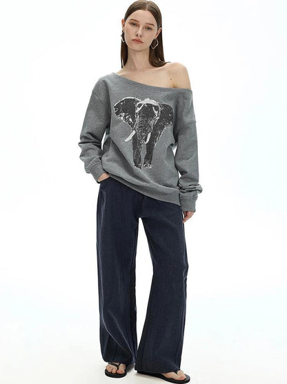 Vintage Twill Straight Leg Cargo Trousers