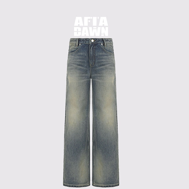 AFTADAWN_Washed_Distressed_Relaxed_Slimming_Silhouette_Women&