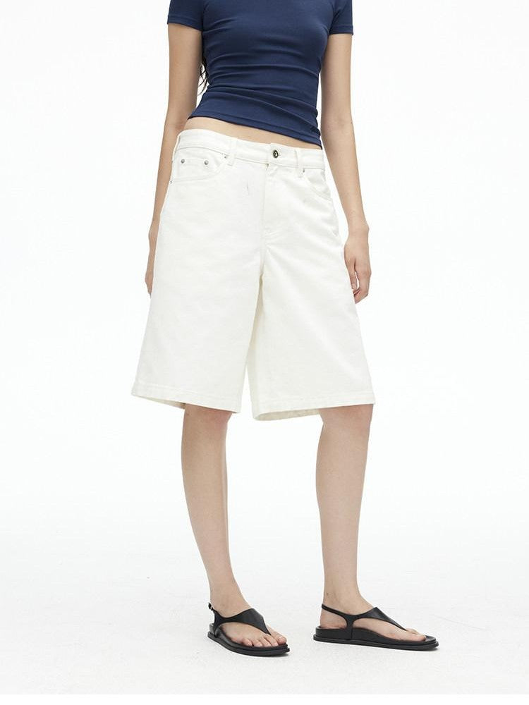 AFTADAWN White Boxy Loose Women&