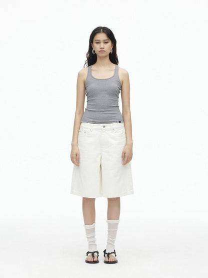AFTADAWN White Boxy Loose Women&