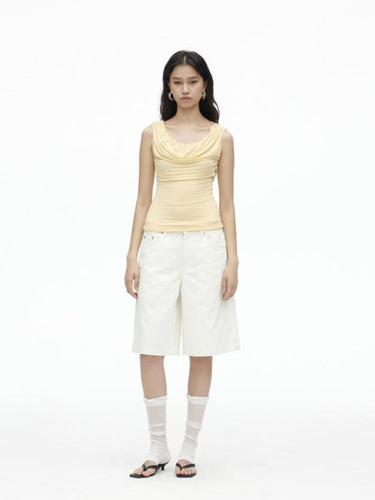 AFTADAWN White Boxy Loose Women&