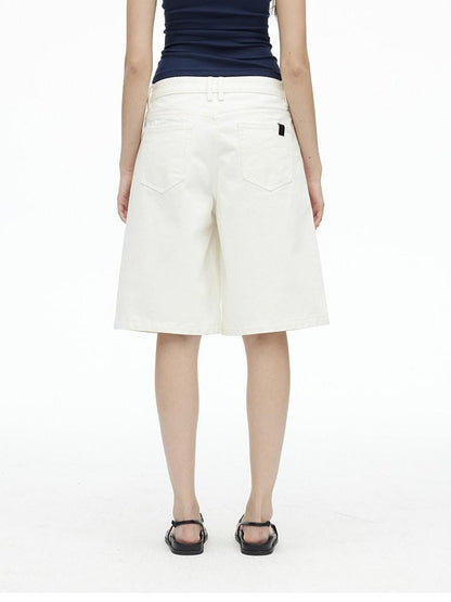 AFTADAWN White Boxy Loose Women&