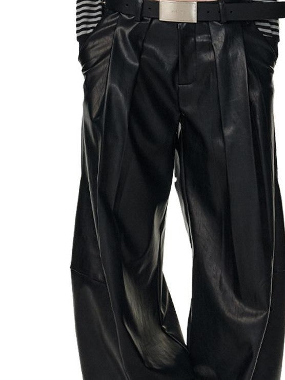 ALINNV Black Utility Knife Cut Natural Waist Streetwear Women&
