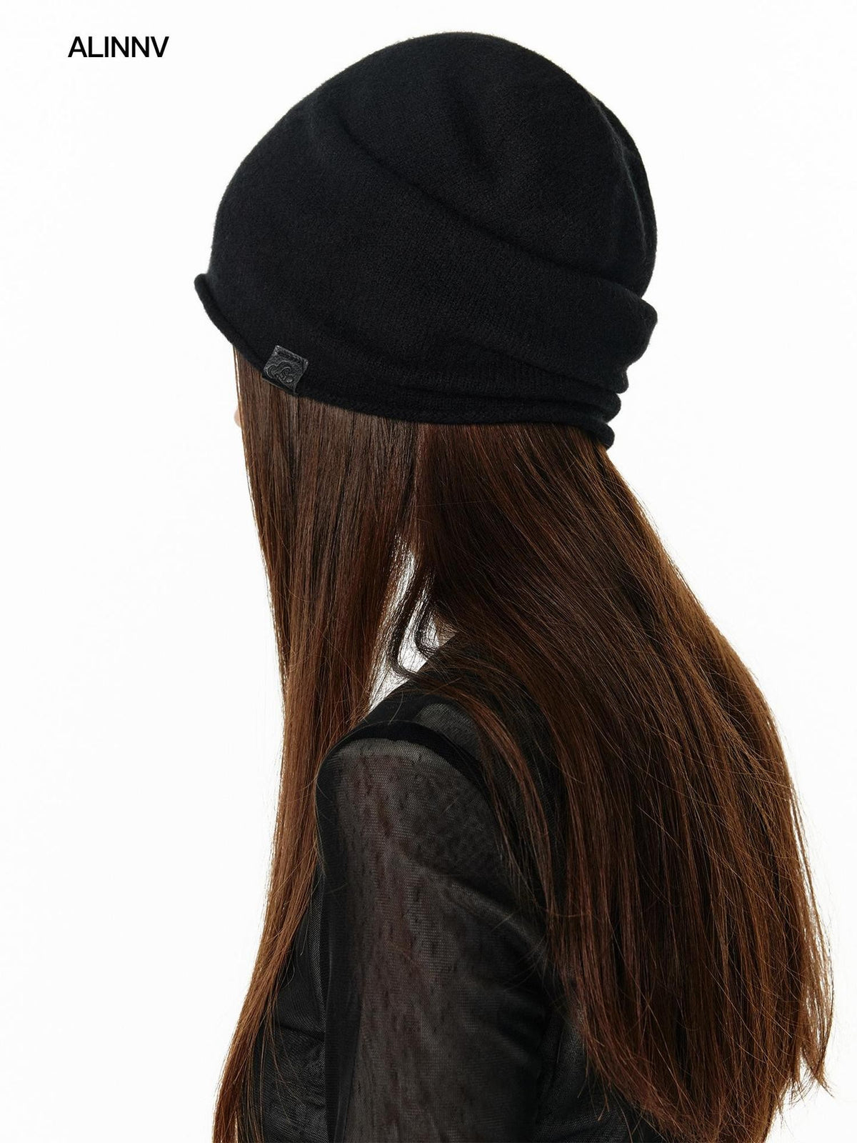 ALINNV Casual Relaxed Stacked Round Top Warm Women&