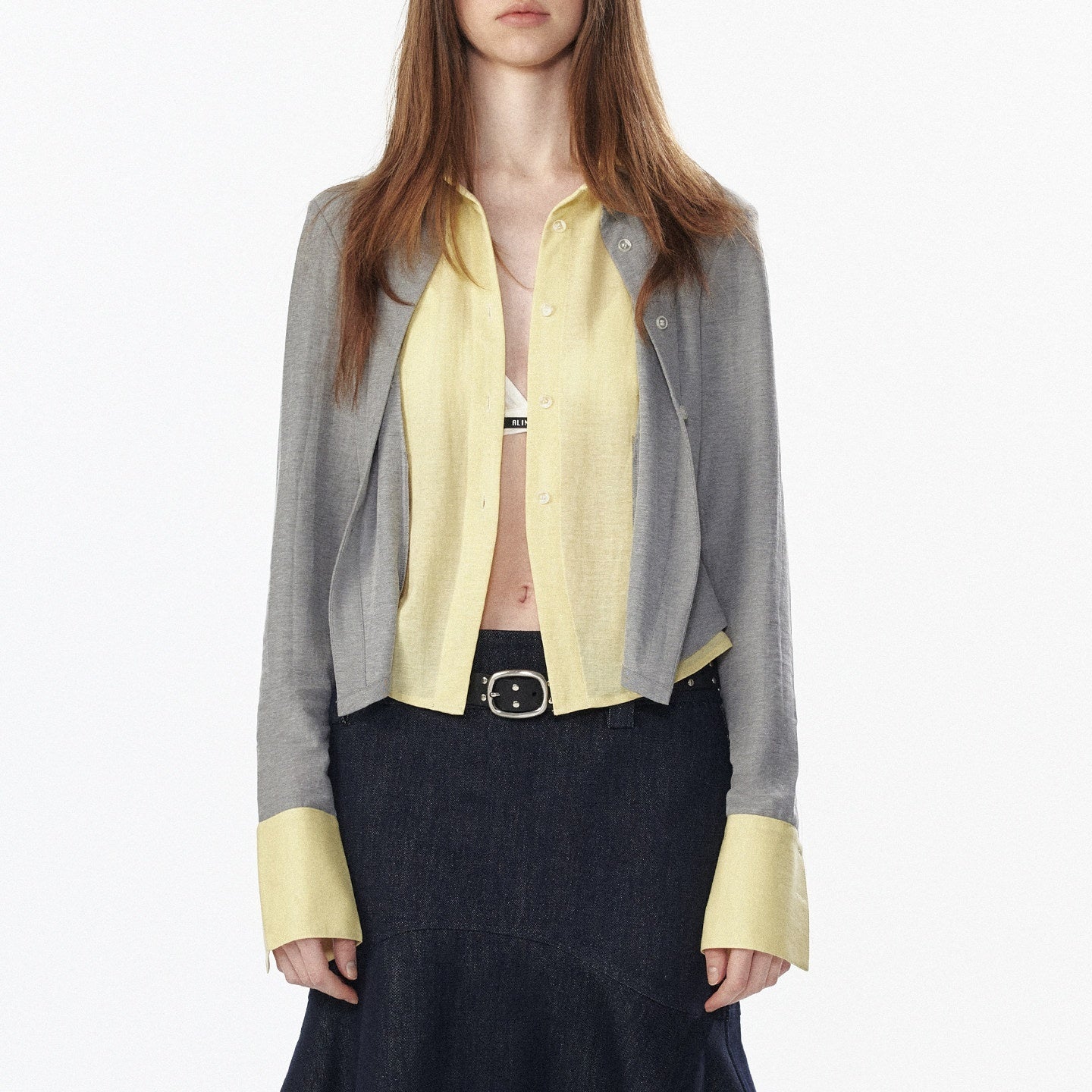 ALINNV_Colorblock_Faux_Layered_Cinched_Waist_Women&