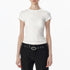 ALINNV Cropped Hourglass Slim Fit Crew Neck Women&