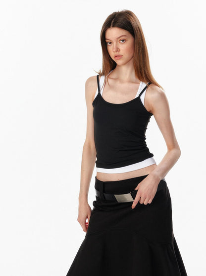 ALINNV Cropped Racerback U Neck Women&