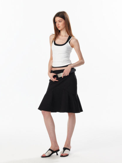 ALINNV Cropped Racerback U Neck Women&