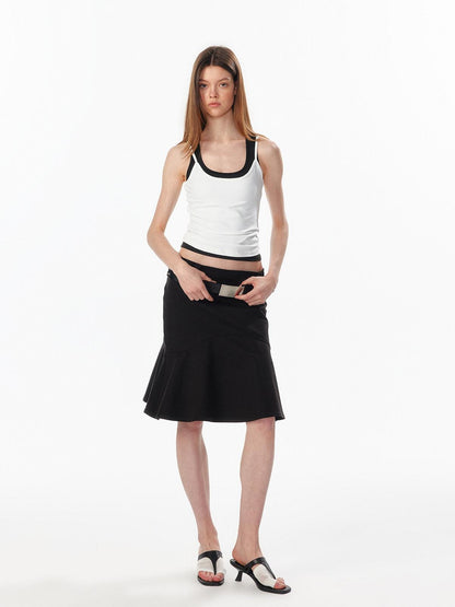 ALINNV Cropped Racerback U Neck Women&