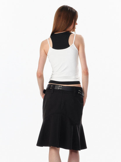 ALINNV Cropped Racerback U Neck Women&